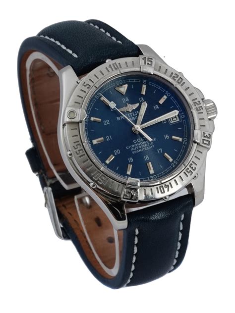 breitling colt chrono blacksteel|breitling 1884 colt chronometre automatic.